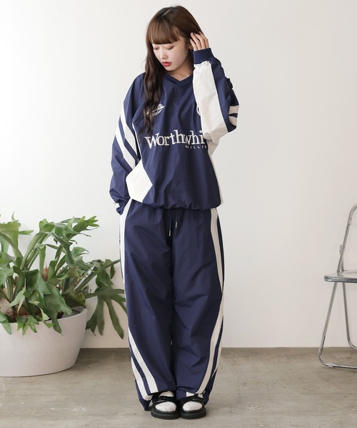 SUGGESTION(サジェッション)の「SUGGESTION/サジェッション ナイロンプルオーバー(Tシャツ/カットソー・メンズ・ブラック/ネイビー/ホワイト・M/L)」の22枚目の写真
