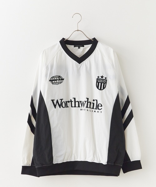 SUGGESTION(サジェッション)の「SUGGESTION/サジェッション ナイロンプルオーバー(Tシャツ/カットソー・メンズ・ブラック/ネイビー/ホワイト・M/L)」の4枚目の写真