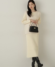 PROPORTION BODY DRESSING | テープヤーンベストニットセットアップ / 1214240017(ワンピース)