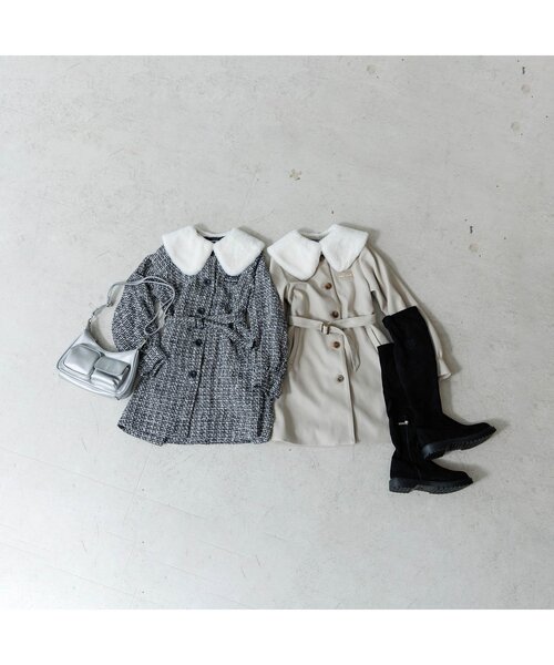 algy（アルジー）の「2ポケットショルダーBAG（ショルダーバッグ・キッズ・ピンク/ブラック/シルバー・FREE）」の10枚目の写真