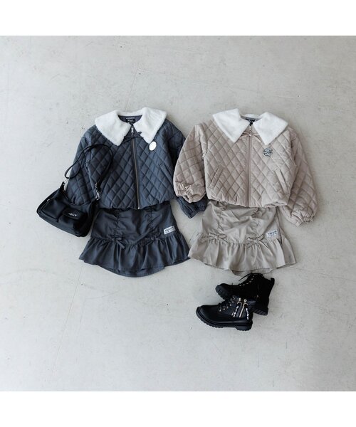 algy（アルジー）の「2ポケットショルダーBAG（ショルダーバッグ・キッズ・ピンク/ブラック/シルバー・FREE）」の12枚目の写真