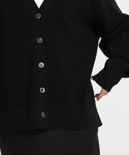 FOUND GOOD(ファウンドグッド)の「コンフォートミドルニットCD(カーディガン/ボレロ・レディース・ホワイト系5/ブラック/ベージュ/レッド系8/ブルー系5/グリーン系2・M/L)」の19枚目の写真