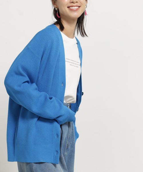 FOUND GOOD(ファウンドグッド)の「コンフォートミドルニットCD(カーディガン/ボレロ・レディース・ホワイト系5/ブラック/ベージュ/レッド系8/ブルー系5/グリーン系2・M/L)」の9枚目の写真