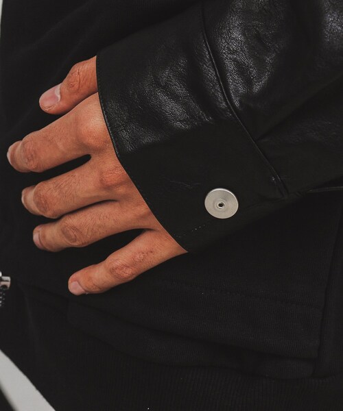 tk.TAKEO KIKUCHI（ティーケータケオキクチ）の「◆K’PJT by Aoi FANCY LAYERED ZIP PARKA（パーカー・メンズ・ブラック/ブラック系・88）」の11枚目の写真