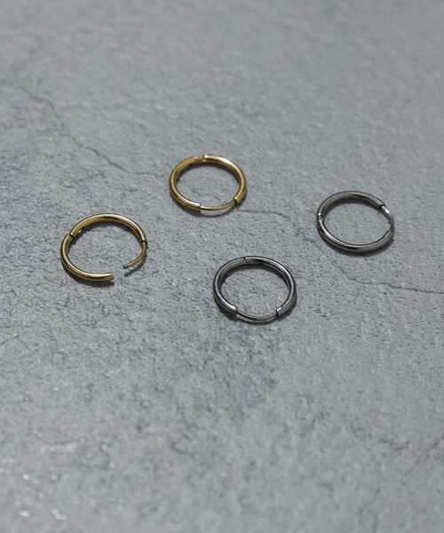 SMELLY（スメリー）の「ステンレスミニフープピアス（ピアス（両耳用）・レディース・ゴールド/シルバー・-）」の15枚目の写真