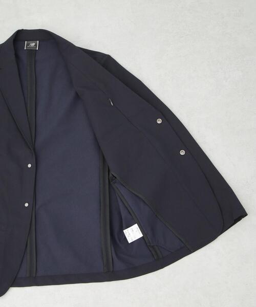 NEW BALANCE（ニューバランス）の「NEW BALANCE MET 24/Single Jacket（テーラードジャケット・メンズ・ブラック/ネイビー・L/M/S）」の4枚目の写真