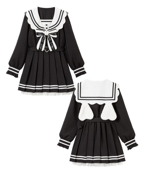 セーラーワンピース66〜90cm – Amber mimi
