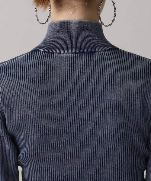 FOREVER 21(フォーエバー トゥエンティーワン)の「【2024FW】ヴィンテージ風ニットミニワンピース(ワンピース・レディース・ネイビー/グレー・SMALL/MEDIUM)」の13枚目の写真