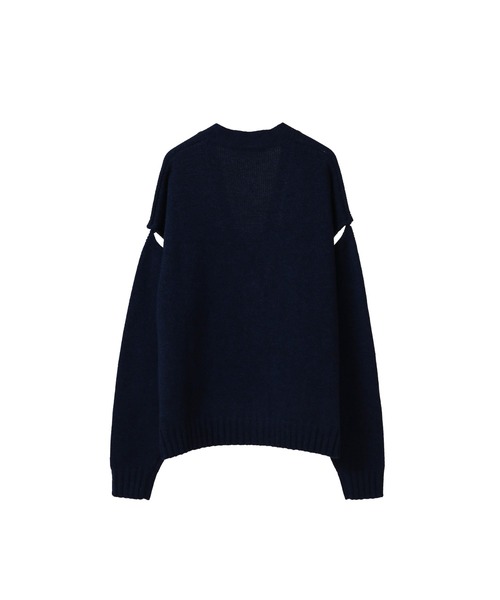 TELA（テラ）の「＜TELA（テラ）＞“BLEACH”カーディガン（ニット/セーター・レディース・グレー系その他5/ブラック系その他3・S）」の5枚目の写真