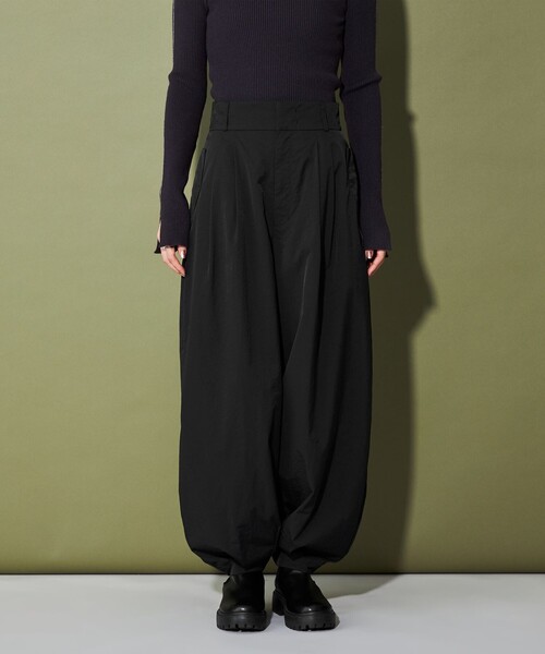 CITEN（シテン）の「＜CITEN＞ナイロンジョガーパンツ（その他パンツ・レディース・ライトグレー/ブラック・S/M）」の6枚目の写真