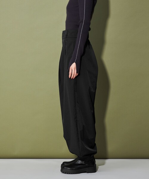 CITEN（シテン）の「＜CITEN＞ナイロンジョガーパンツ（その他パンツ・レディース・ライトグレー/ブラック・S/M）」の7枚目の写真