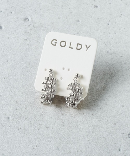 GOLDY(ゴールディ)の「アッセンブル メタル ボール ピアス(ピアス(両耳用)・レディース・シルバー/ゴールド/シルバー系その他/ゴールド系その他・FREE)」の8枚目の写真