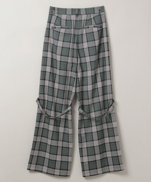 ⭐︎美品⭐︎ダニエラグレジス ウールワイドパンツ タータンチェック ⭐︎美品⭐︎ダニエラグレジス ウールワイドパンツ タータンチェック