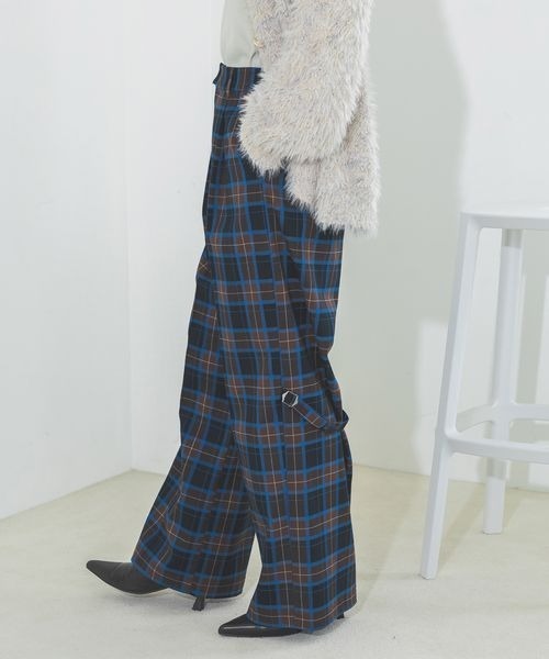 セール】ベルトツキタータンチェックパンツ/210678（その他パンツ