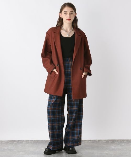 USA製　チェリー ロサンゼルス　タータンチェック パンツ 145-163097-1.jpg