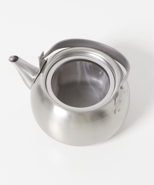 URBAN RESEARCH DOORS（アーバンリサーチドアーズ）の「ナガオ　ステンレスつる付き急須 500ml（キッチンツール・レディース・シルバー・-）」の9枚目の写真