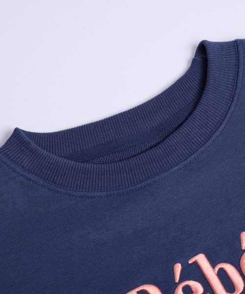 AMELY（エミリー）の「刺繍ロゴスウェット（スウェット・レディース・グリーン/オートミール/ブルー/ブラック・フリー）」の19枚目の写真