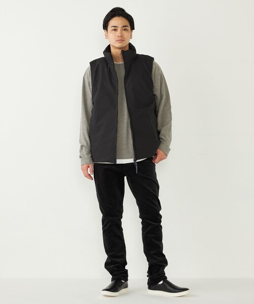 SHIPS Colors（シップス カラーズ）の「SHIPS Colors:〈撥水・防風〉SUGENRO(R) 中綿 ベスト（ベスト・メンズ・ダークグレー/ブラック・MEDIUM/LARGE/X-LARGE）」の11枚目の写真