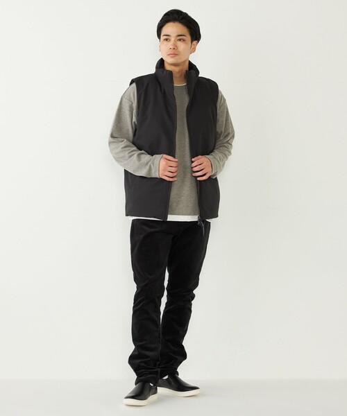SHIPS Colors（シップス カラーズ）の「SHIPS Colors:〈撥水・防風〉SUGENRO(R) 中綿 ベスト（ベスト・メンズ・ダークグレー/ブラック・MEDIUM/LARGE/X-LARGE）」の15枚目の写真