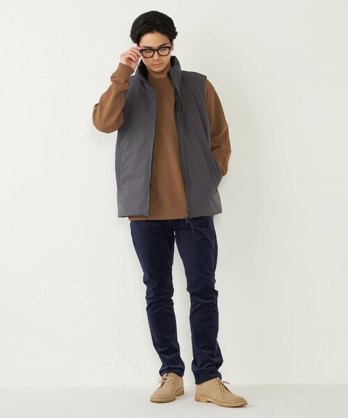 SHIPS Colors（シップス カラーズ）の「SHIPS Colors:〈撥水・防風〉SUGENRO(R) 中綿 ベスト（ベスト・メンズ・ダークグレー/ブラック・MEDIUM/LARGE/X-LARGE）」の18枚目の写真