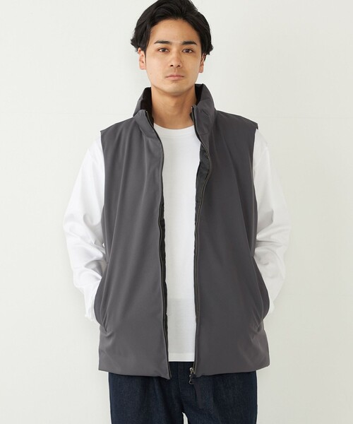 SHIPS カジュアルベスト Sサイズ セール】 SHIPS NINE CASE:〈手洗い可能〉スウェット ベスト （ベスト