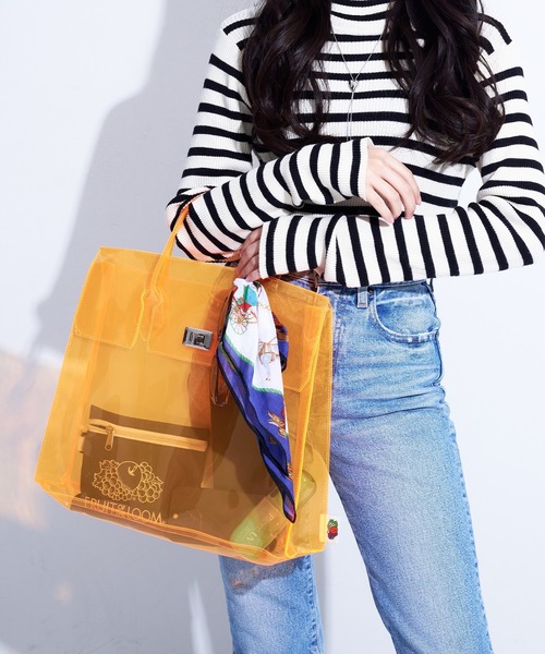 セール】VINYL TOTE BAG & STICKER SEAL SET / PVC / クリア