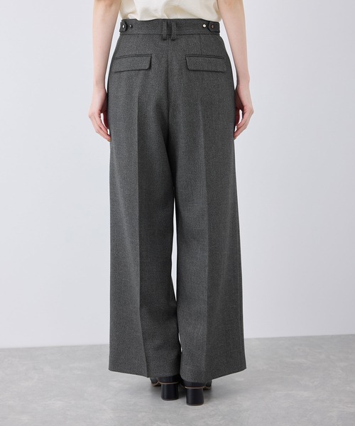 ROPE' PICNIC（ロペピクニック）の「【3サイズ展開】裏起毛スリートーンツイードパンツ（その他パンツ・レディース・チャコールグレー/ダークブラウン・36/38/40）」の16枚目の写真