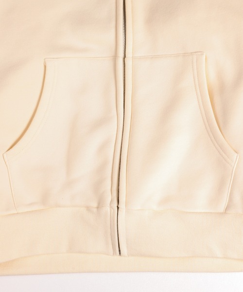 S'more（スモア）の「S'more gear illustration full zip hoodie スモギアイラストレーションフルジップフーディー (AW)（パーカー・レディース・ホワイト/ブラウン・SMALL/MEDIUM/LARGE）」の13枚目の写真