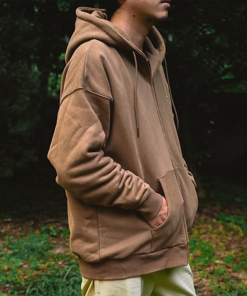S'more（スモア）の「S'more gear illustration full zip hoodie スモギアイラストレーションフルジップフーディー (AW)（パーカー・レディース・ホワイト/ブラウン・SMALL/MEDIUM/LARGE）」の6枚目の写真