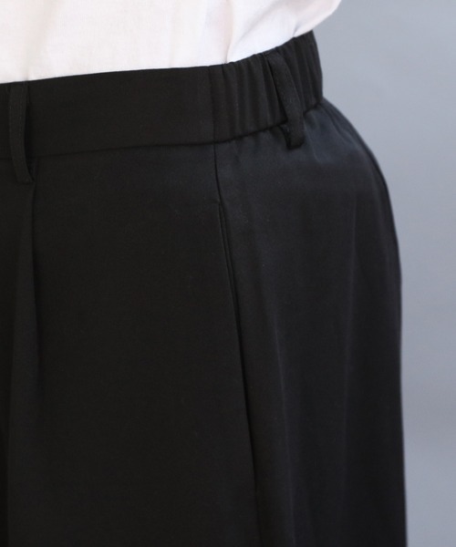 8(eight)(エイト)の「ワイドカーブパンツ(スラックス・メンズ・ブラック/グレー・MEDIUM/LARGE/X-LARGE)」の22枚目の写真