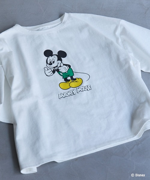 ミッキー/プリントTシャツ（Tシャツ/カットソー）｜LAVEANGE