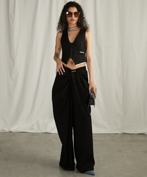 スーチングタイニーベスト / Suiting Tiny Vest（ベスト）｜PRANK