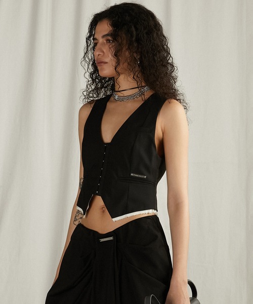 スーチングタイニーベスト / Suiting Tiny Vest（ベスト）｜PRANK