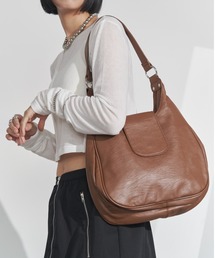 Solace（ソレイス）の「フェイクレザーラウンドトートバッグ（トートバッグ）」