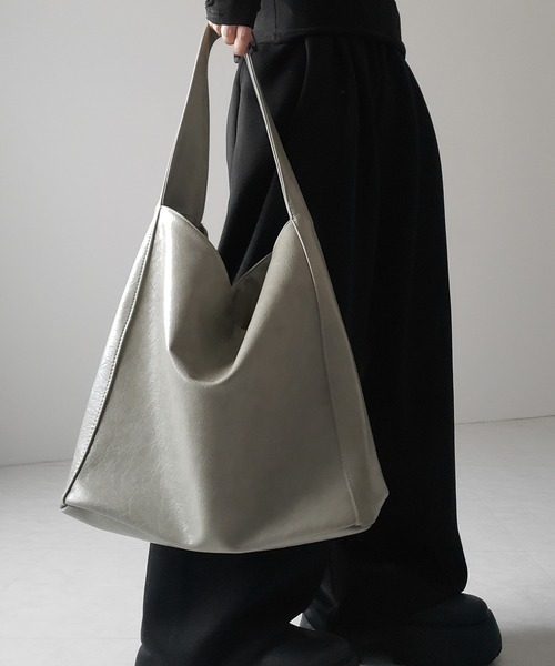 セール】【 2color ／ 大容量 】フェイクシボレザーワンハンドル