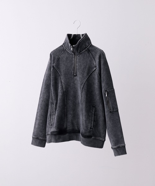 完売品 CLEL ヘビーウェイト ヴィンテージデザインハーフジップ CLEL】Heavy Weight Vintage Design Half Zip/ヘビーウェイト