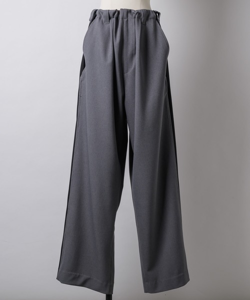 LA BELLE ETUDE（ラベルエチュード）の「サイドラインリラックスワイドスラックス（スラックス・レディース・ライトブルー/グレー/ベージュ・1/0）」の21枚目の写真