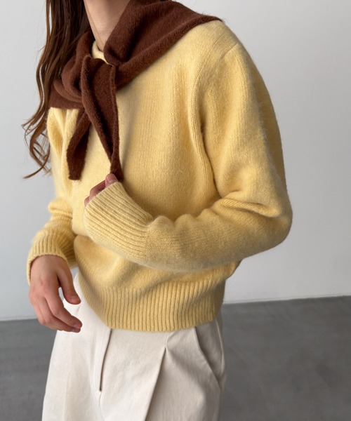 CANAL JEAN（キャナルジーン）の「diggity トライアングルニット