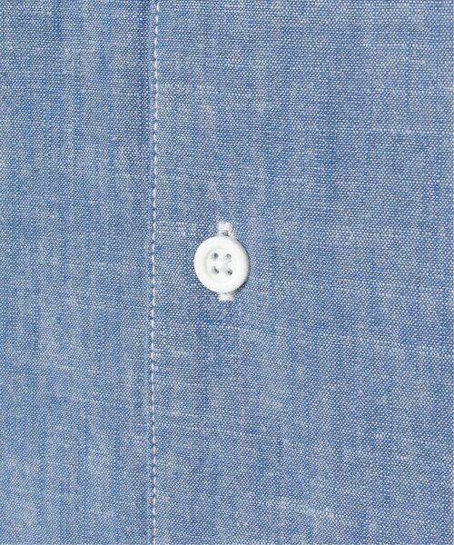 VENCEEXCHANGE（ヴァンスエクスチェンジ）の「シャンブレーオーバーシャツ（シャツ/ブラウス・メンズ・ブルー/ブラック/アイボリー・L/M）」の17枚目の写真