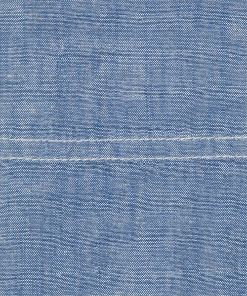 VENCEEXCHANGE（ヴァンスエクスチェンジ）の「シャンブレーオーバーシャツ（シャツ/ブラウス・メンズ・ブルー/ブラック/アイボリー・L/M）」の18枚目の写真