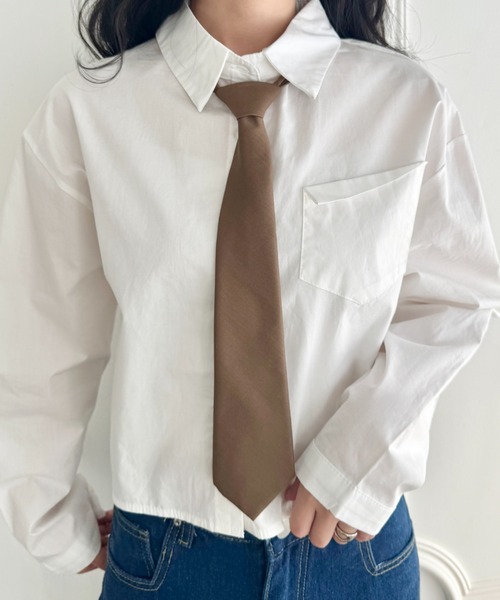 SOLLON.（ソルロン）の「アソートネクタイ（ネクタイ・レディース・グレー/ブラック/ブラウン系その他/ブラウン/レッド/ネイビー・FREE）」の22枚目の写真