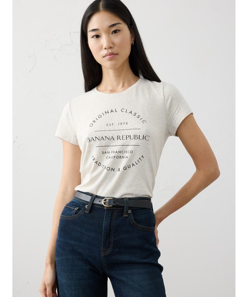 トップス BANANA REPUBLIC CLASSIC SCREEN TEE / M Vintage 90' BANANA REPUBLIC Classic Screen Atlas | Depop