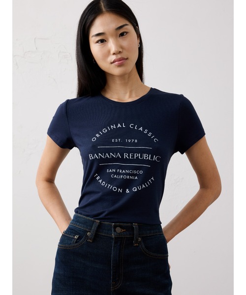 トップス BANANA REPUBLIC CLASSIC SCREEN TEE / M BANANA REPUBLIC / バナナリパブリック 00s Classic Screen T