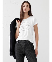 BANANA REPUBLIC FACTORY STORE（バナナリパブリック ファクトリーストア）の「BANANA REPUBLIC FACTORY STORE  クラシック ロゴTシャツ（Tシャツ/カットソー）」