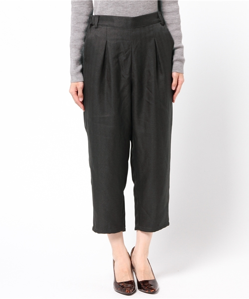 SEVENDAYS=SUNDAY（セブンデイズサンデイ）の「ヘリンボーンテーパードパンツ（その他パンツ・レディース・グレー/ブラック/カーキ・MEDIUM/LARGE）」の4枚目の写真