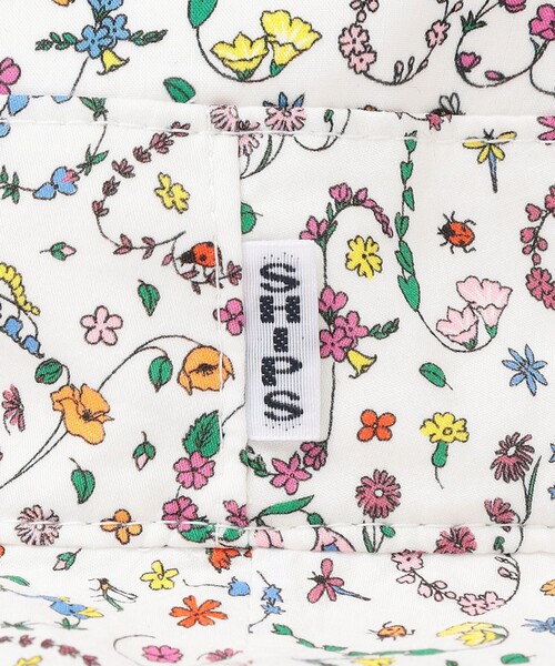 SHIPS(シップス)の「SHIPS KIDS:〈UVカット〉リバティ ベビー リバーシブル ハット(ハット・キッズ・ライトホワイト・SMALL/MEDIUM/X-SMALL/XX-SMALL)」の4枚目の写真