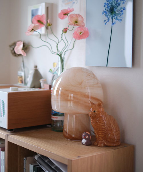 journal standard Furniture (ジャーナルスタンダードファニチャー)の「HAGU TABLE LAMP ハグ テーブルランプ(照明・レディース・キャメル・FREE)」の10枚目の写真