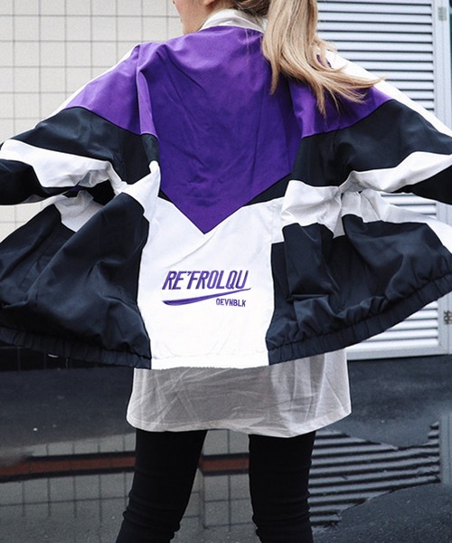 セール】RION カラーブロック オーバーサイズ トラック