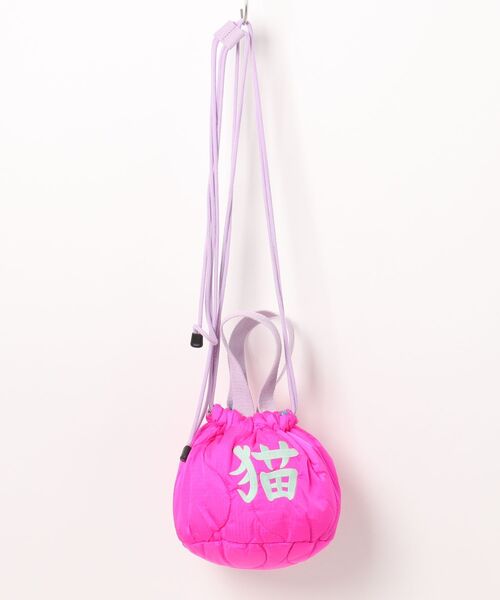 HOUSTON(ヒューストン)の「HOUSTON / NYLON EFFECT BAG 6005W 6006W(ショルダーバッグ・レディース・ブルー/カーキ/グリーン/イエロー/ネイビー/ピンク・ONESIZE)」の9枚目の写真