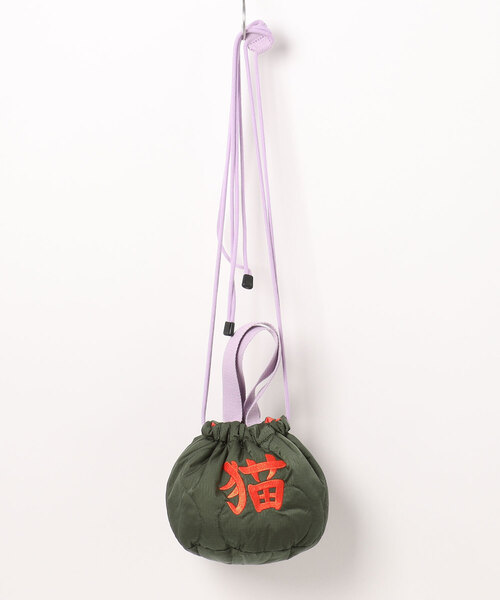 HOUSTON(ヒューストン)の「HOUSTON / NYLON EFFECT BAG 6005W 6006W(ショルダーバッグ・レディース・ブルー/カーキ/グリーン/イエロー/ネイビー/ピンク・ONESIZE)」の10枚目の写真